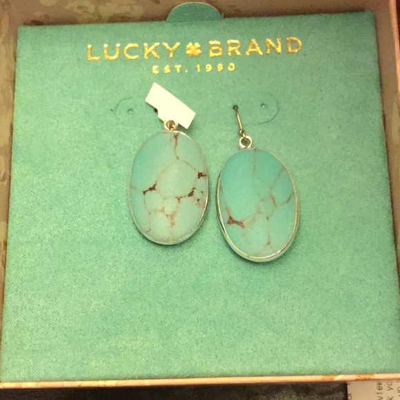 lucky brand Jewelry - Lucky Brand Semi Precious Earrings
